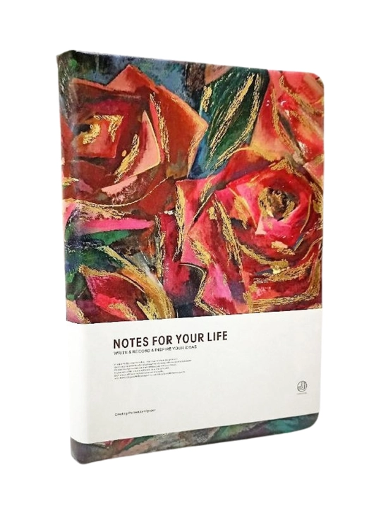 Yorqin va nafis, gulli bloknotlar, 14 * 20 sm, qizlar uchun kreativ bloknot, A5, 100+ bet