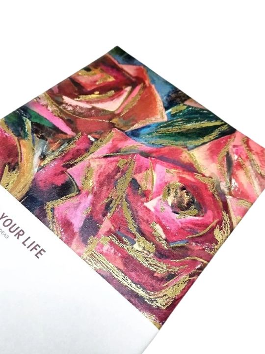 Yorqin va nafis, gulli bloknotlar, 14 * 20 sm, qizlar uchun kreativ bloknot, A5, 100+ bet