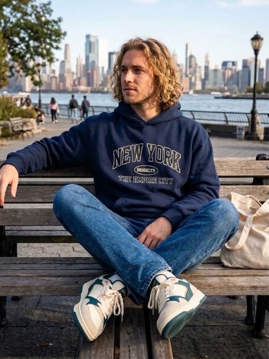 Uniseks Xudi «NEW YORK» Oversize (Uch ip / Nachyosli)