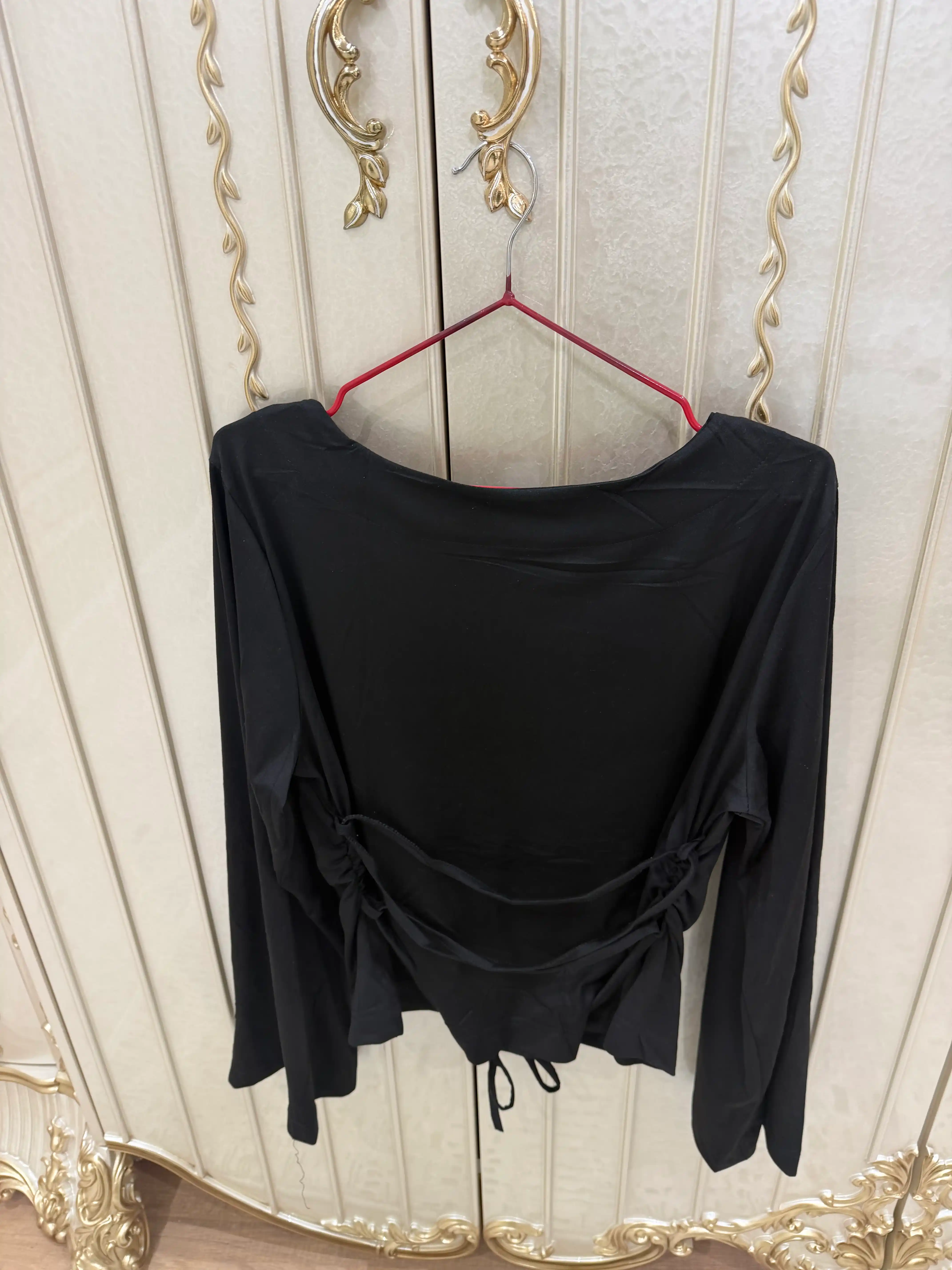 Ayollar koftasi,bluzka, ayollar top futbolka o'qish, maktab, sayr, ofis uchun 95% paxta