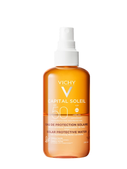 Vichy Capital Soleil Солнцезащитный двухфазный спрей-активатор загара SPF 50, 200 мл
