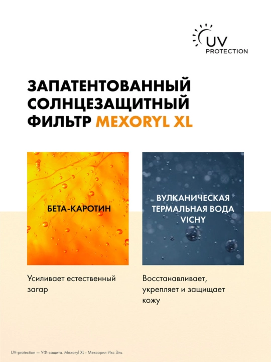 Vichy Capital Soleil Солнцезащитный двухфазный спрей-активатор загара SPF 50, 200 мл