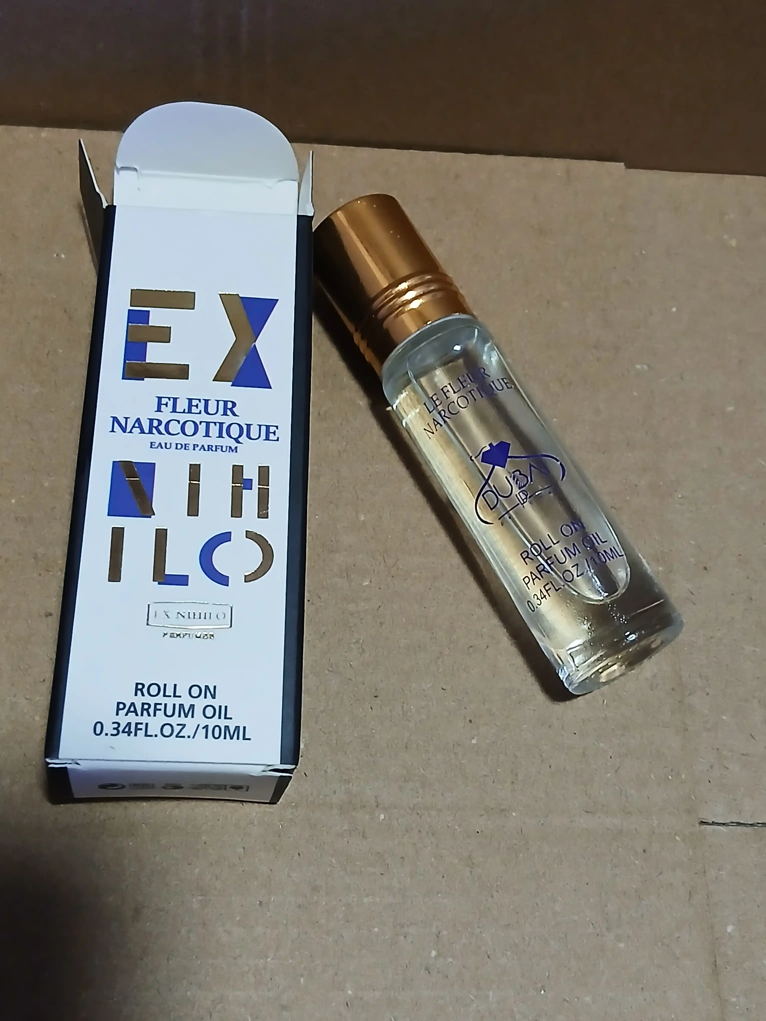 Fluer Narcotique - erkaklar uchun yog'li atir, xarizmatik va unitilmas ifor, sovg'a uchun, 10 ml