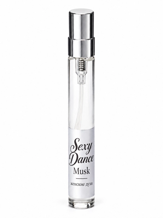Ayollar uchun feromonli xushbo'ylangan suv Sexy Dance Musk, 10 ml, 100 ml