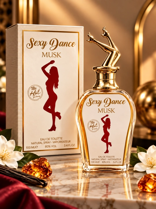 Ayollar uchun feromonli xushbo'ylangan suv Sexy Dance Musk, 10 ml, 100 ml