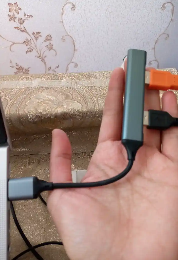 USB Hub 3.0 Type-C, ko‘p portli adapter, noutbuk va MacBook uchun