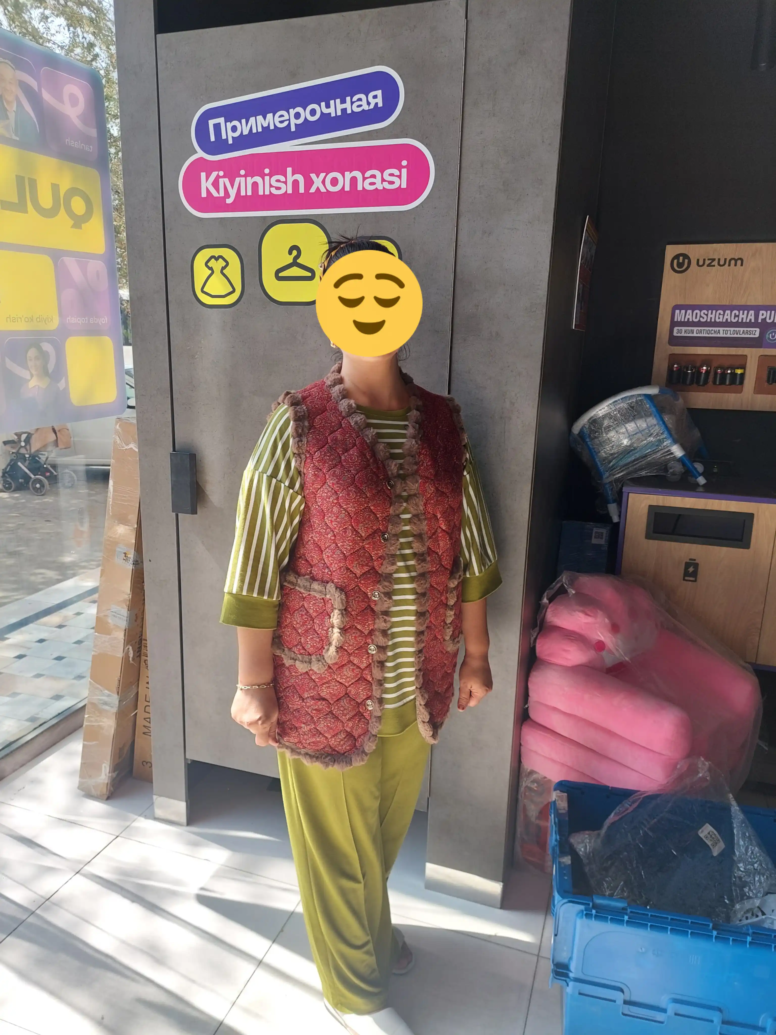 Ayollar issiq nimchasi, eko mo‘ynadan, bir o‘lcham kattaroq buyurtma bering