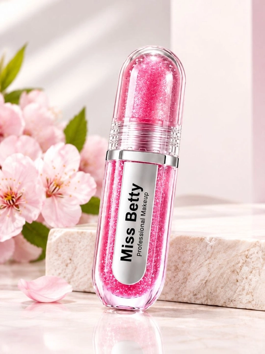 Miss Betty yaltiroq lab bo'yog'i, glitter effektli namlantiruvchi lab uchun blesk - 