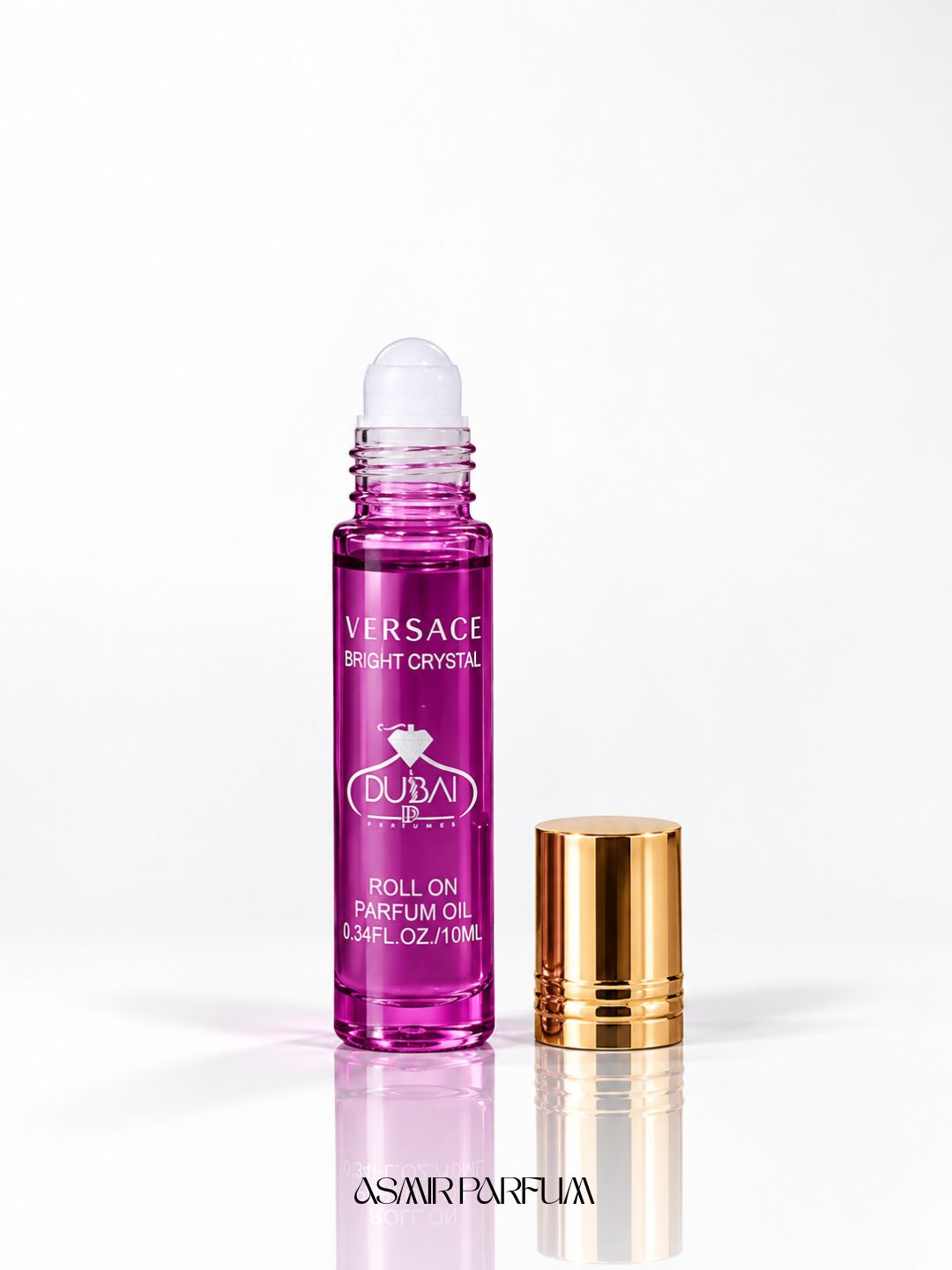Versace Bright Crystal-ayollar va qizlar uchun yog'li atir, haqiqiy ayollik jozibasi, 10ml