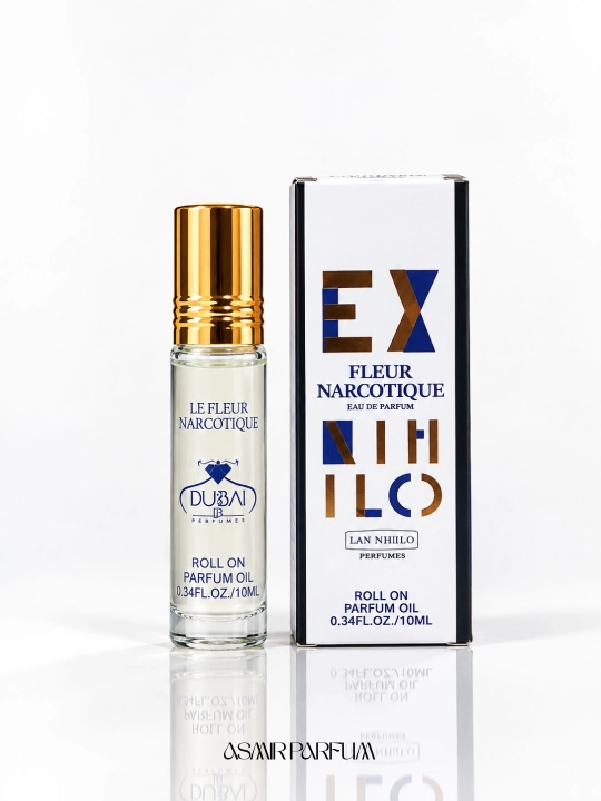 Fluer Narcotique - erkaklar uchun yog'li atir, xarizmatik va unitilmas ifor, sovg'a uchun, 10 ml