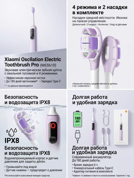 Xiaomi elektr tish cho‘tkasi