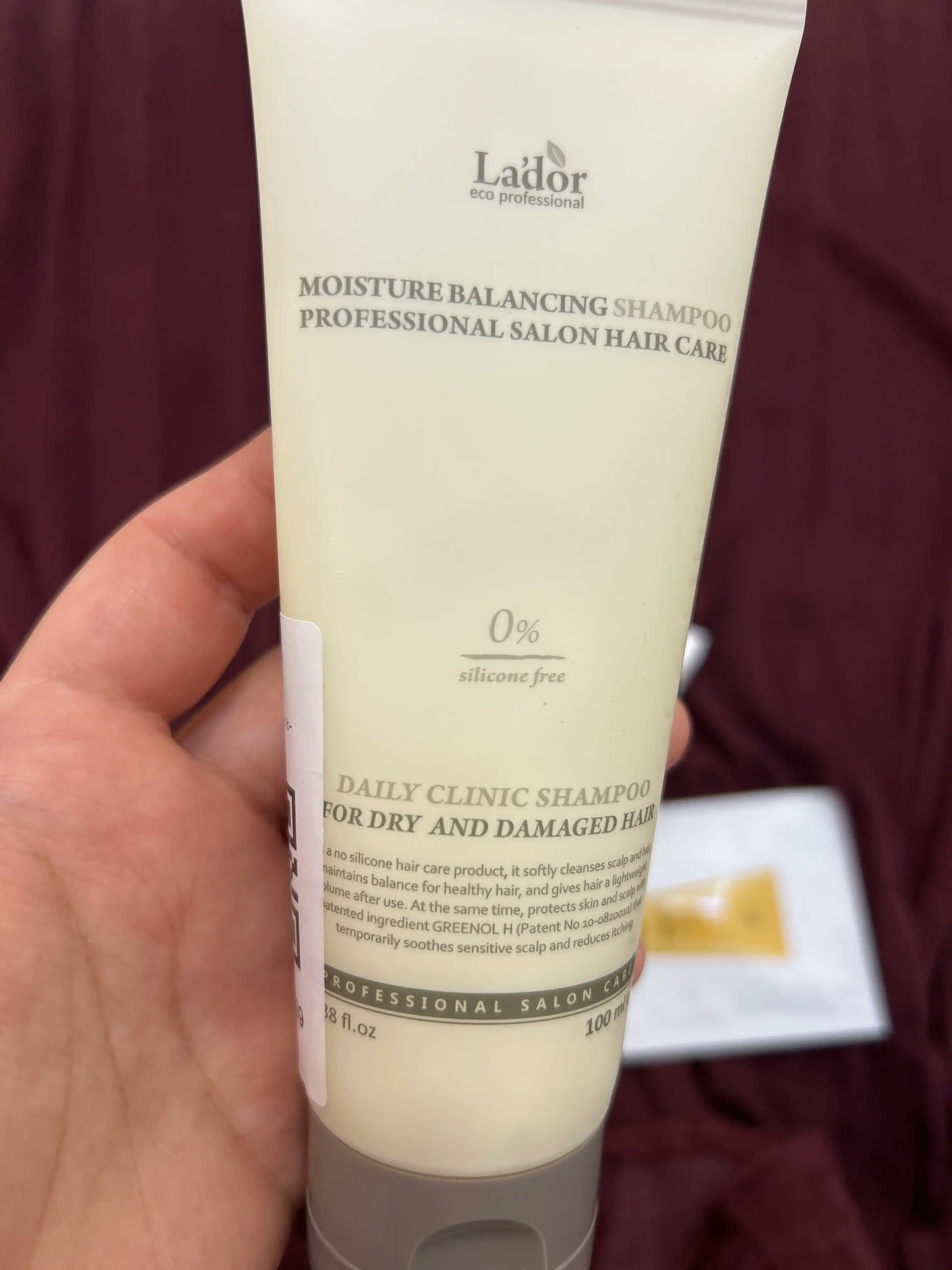 Увлажняющий бессиликоновый шампунь для волос Lador Moisture Balancing Shampoo