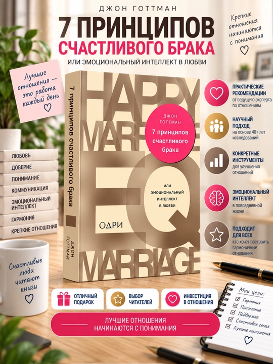 7 printcipov schastlivogo braka, ili E`motcional`ny`i` intellekt v liubvi - 
