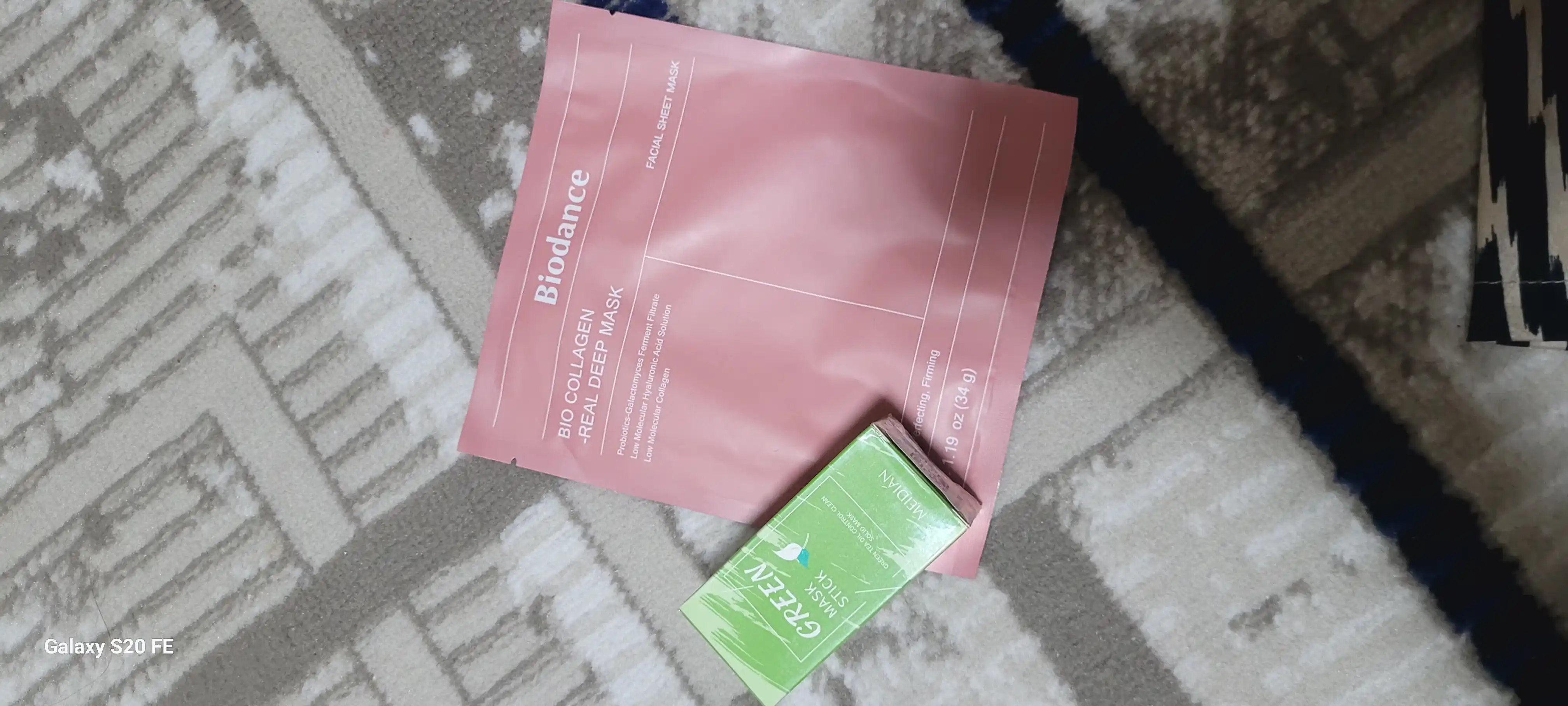 Глиняная маска стик для лица Green Mask Stick, от черных точек и прыщей акне
