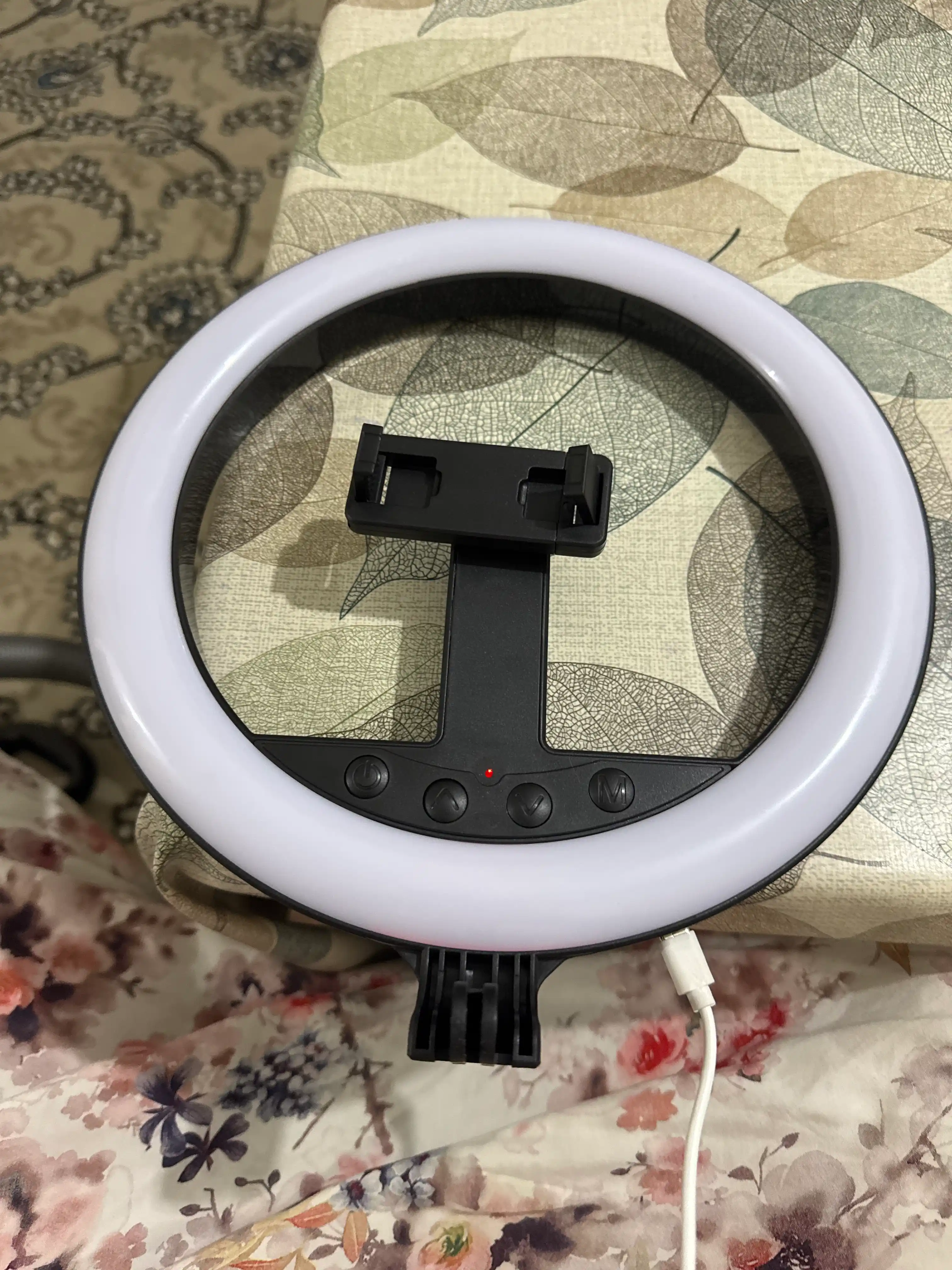 NeePho NP-L14 Ring Light 10" Tripod, Bluetooth Pultli Selfie Stick, 2M Shtativ