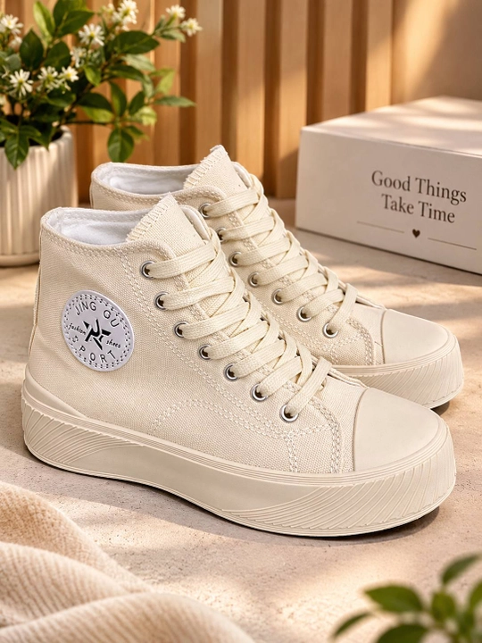 Кеды женские на платформе JING OU SPORT - 
