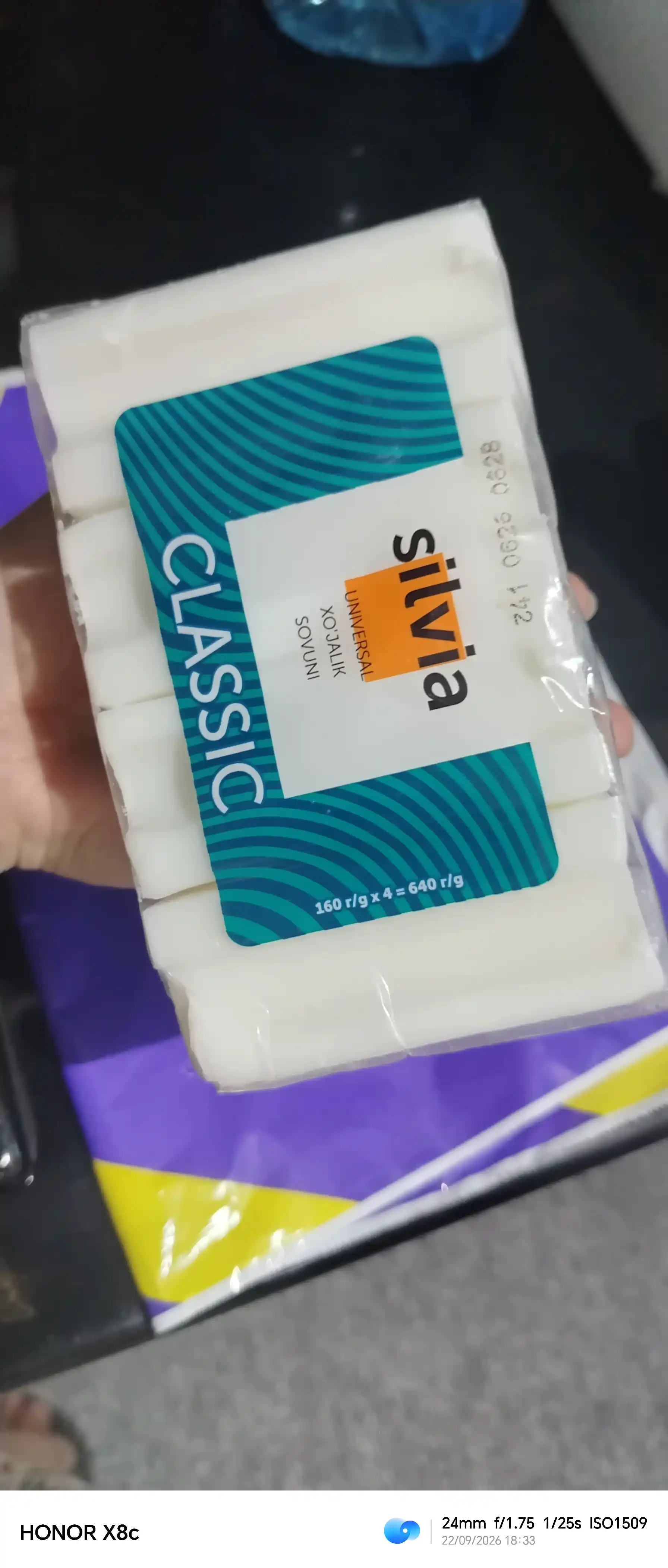 Sovun Silvia Soap Classic, 4x160 g