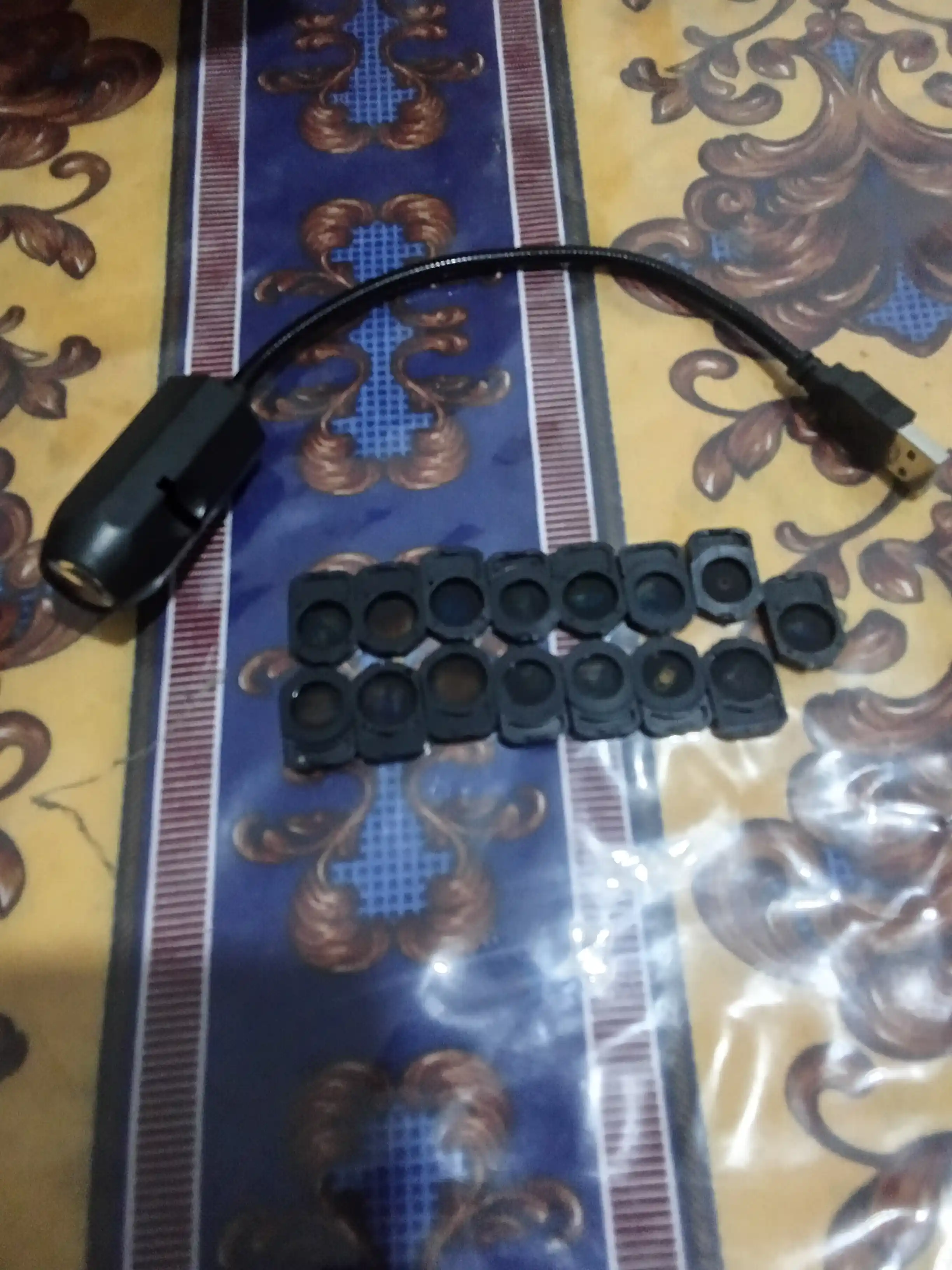 LED proyektor planetarium USB tungi chiroq 16 slayd sayyora okean hayvonlar