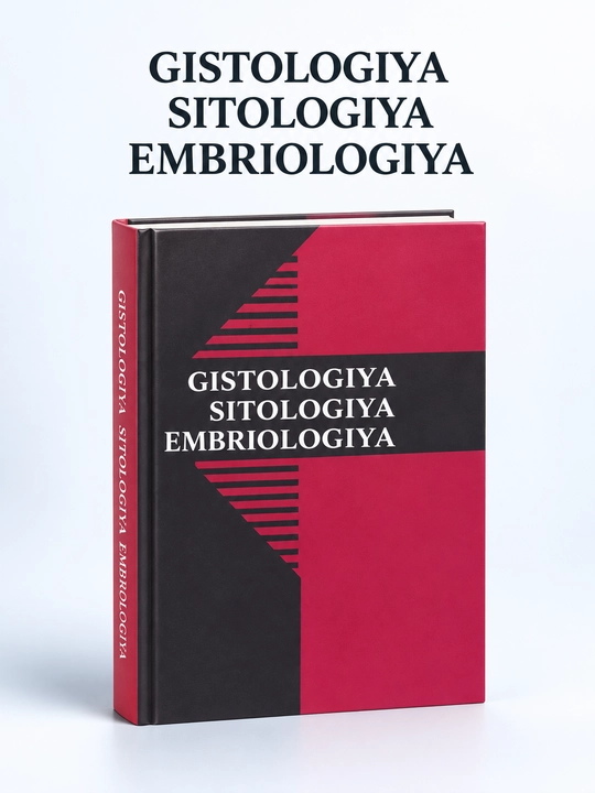 Tibbiyot kitobi, Gistologiya Sitologiya Embriologiya, Q.R. To'xtayev darsligi - 