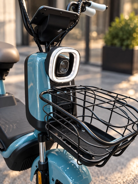 Ikki kishilik elektr skuter, tezligi 25 km/soat, yurish masofasi 50 km gacha