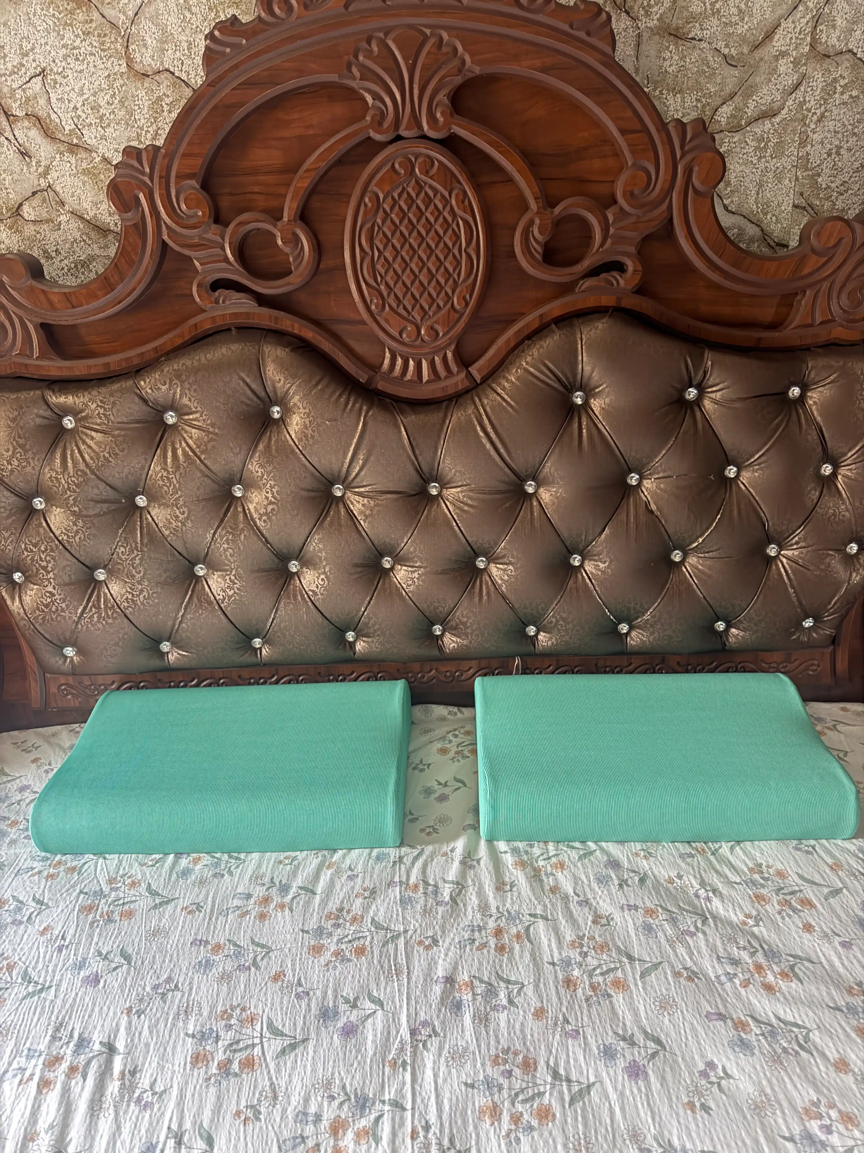 Ortopedik yostiq Memory Foam, uxlash uchun anatomik yostiq, bosh va bo‘yin uchun