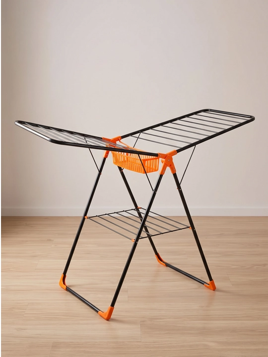 Buklanadigan pol kiyim quritgichi Elite Home Comfort Mini KB 090, metall kir quritgich - 
