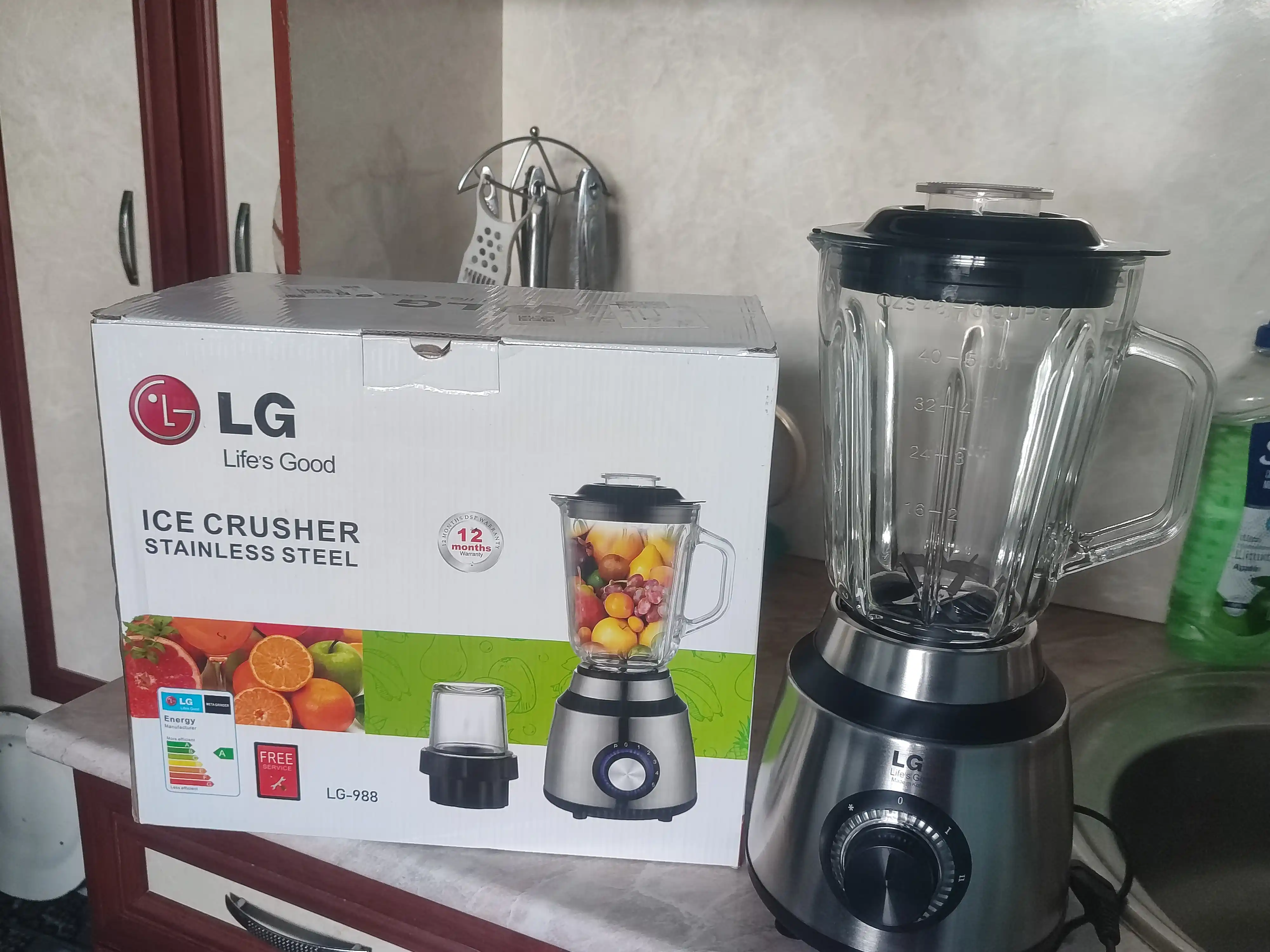 Statsionar blender, maydalagich, kofe maydalagich, 2 tasi 1 da