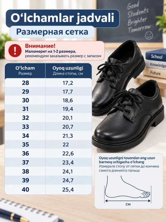Туфли для мальчика школьные, обувь школьная детская