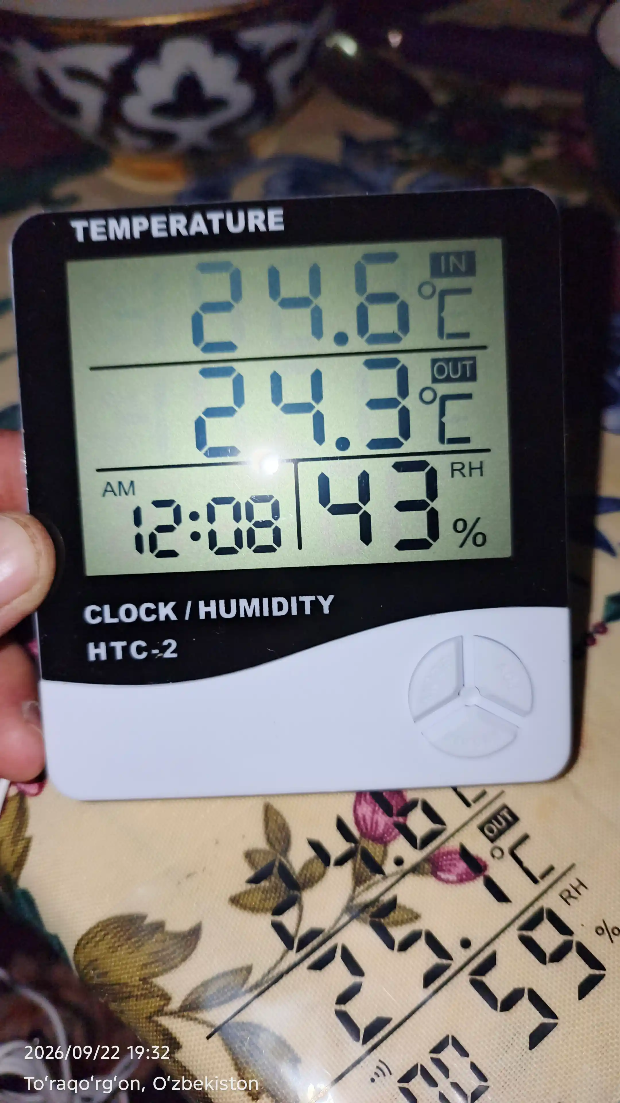 Termogigrometr HTC-2