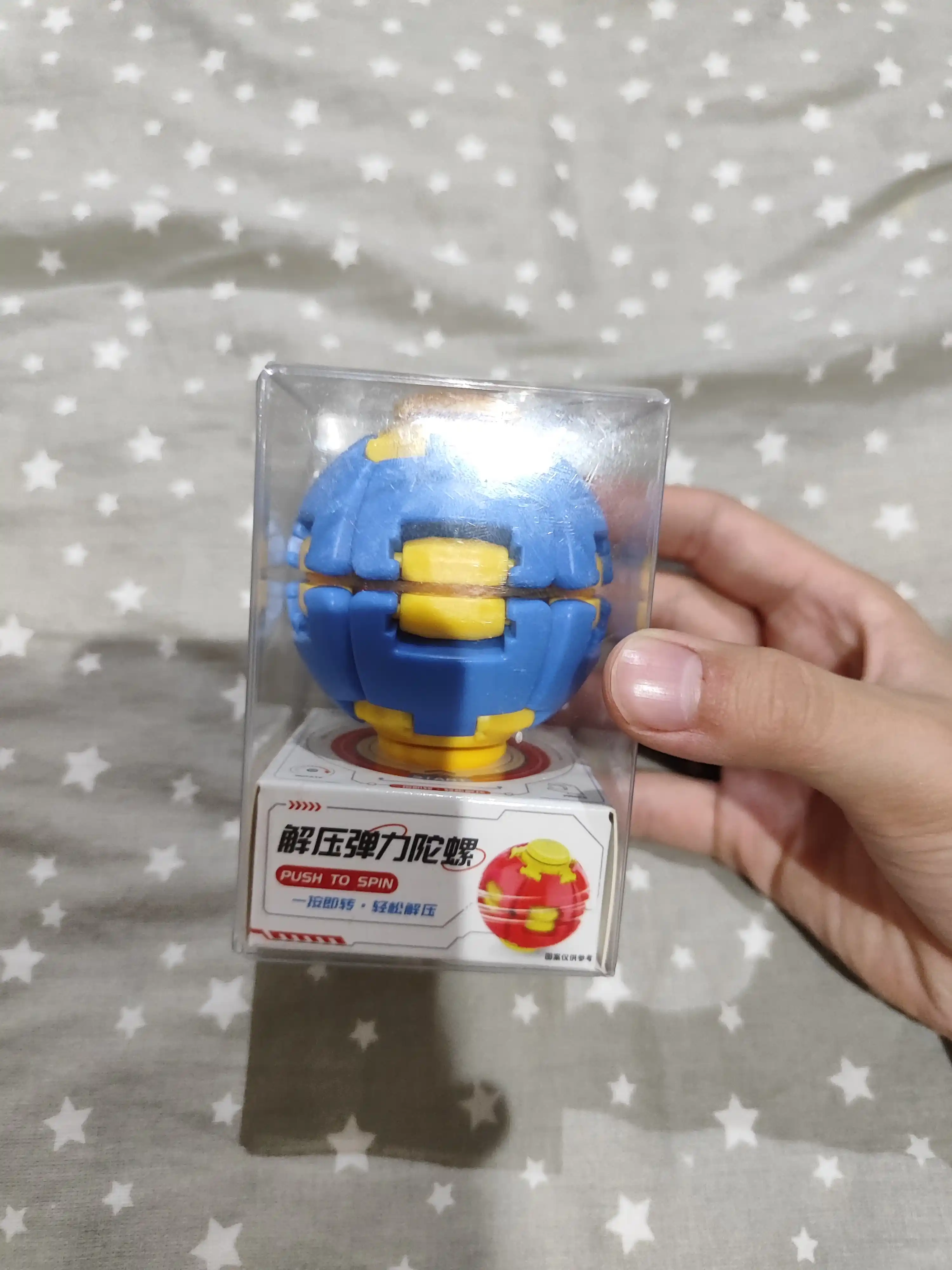 Fidget 3D shar antistress spinne