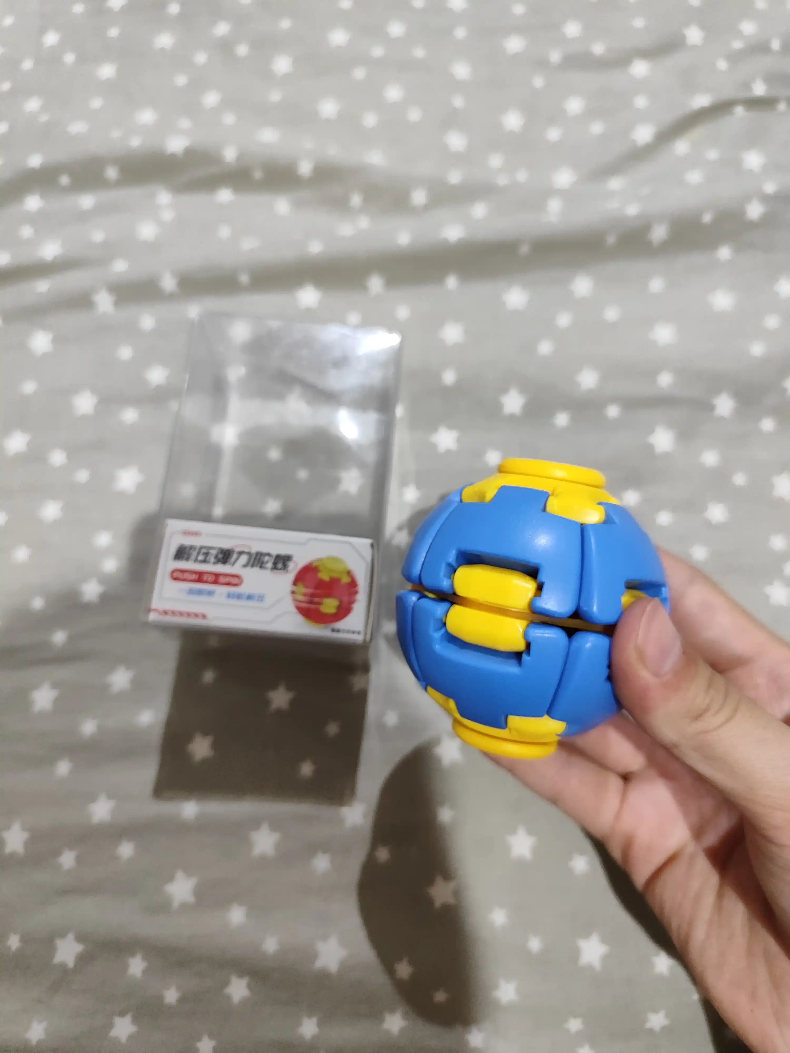 Fidget 3D shar antistress spinne