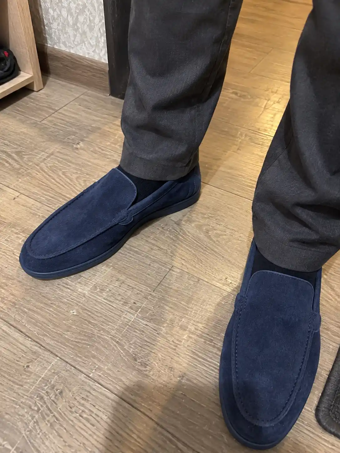 Мужские лоферы Loro Piana на лето и осень, 7 цветов, размеры 40–44