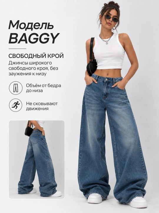 Ayollar uchun keng jinsi shim, baggy, oversayz, to‘g‘ri keng bichim, Y2K, SK8