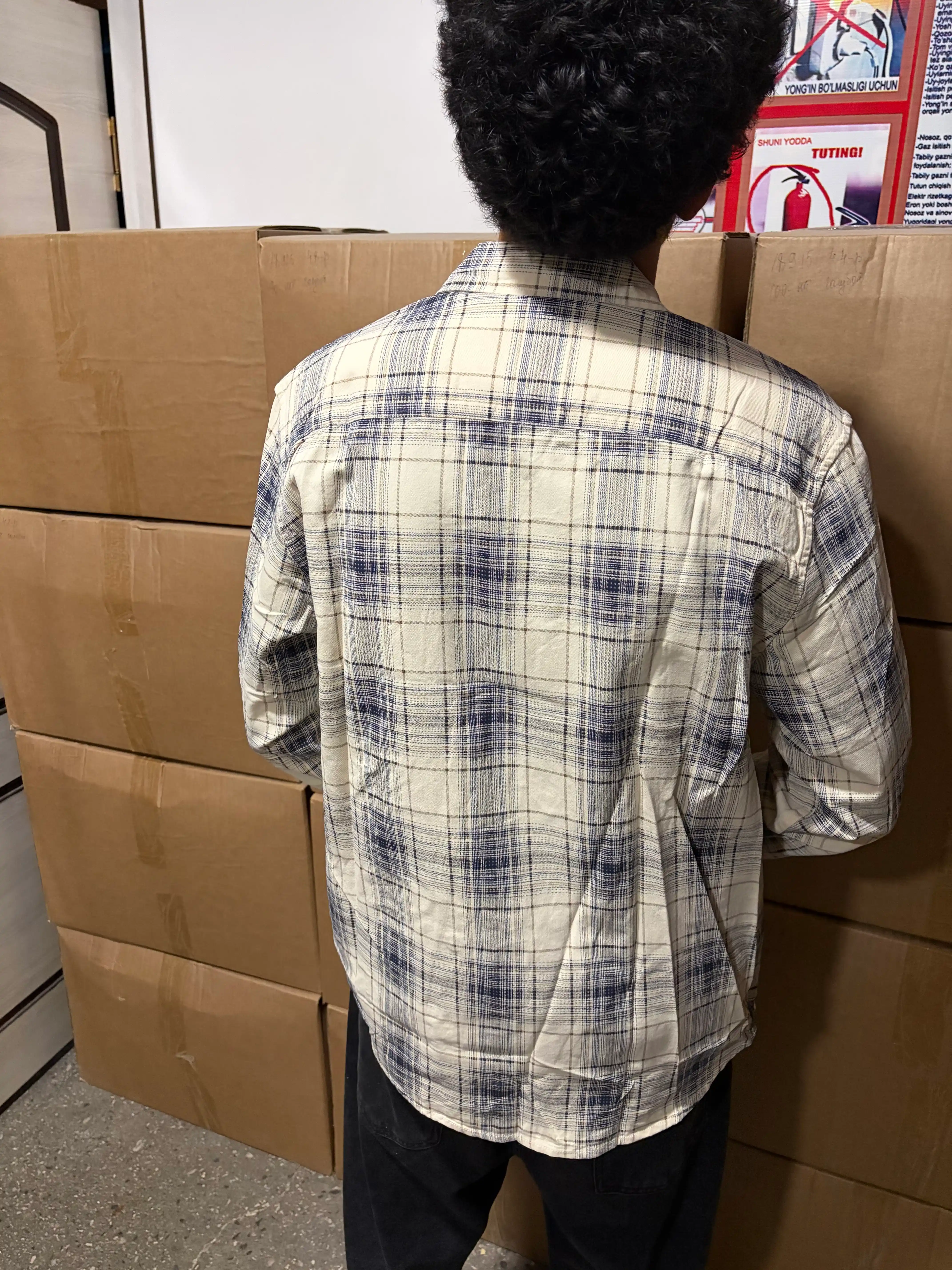ONLY SHIRTS Осенние мужские рубашки в клетку