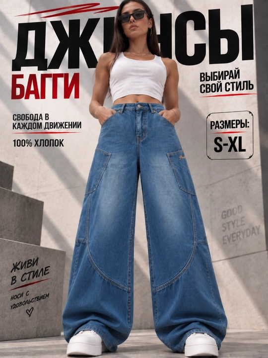 Ayollar uchun keng jinsi shim, baggy, oversayz, to‘g‘ri keng bichim, Y2K, SK8