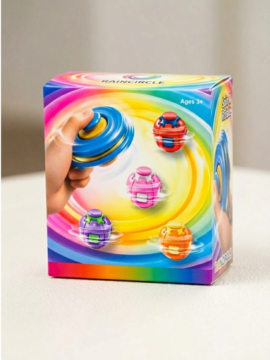 Bolalar uchun "Gyroball" antistress o‘yinchog‘i, aylanuvchi shar-fidjet