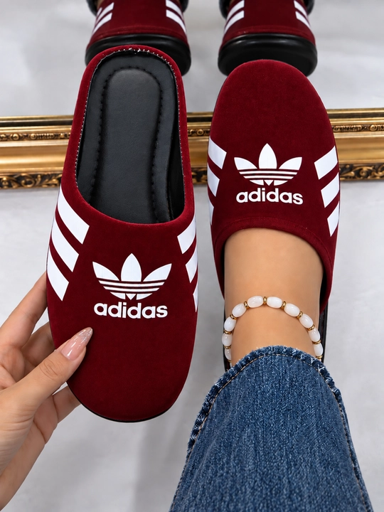 Ayollar poyabzali, myuli, kuz va bahor uchun adidas shippaklari, 36-40 o‘lchamlarda