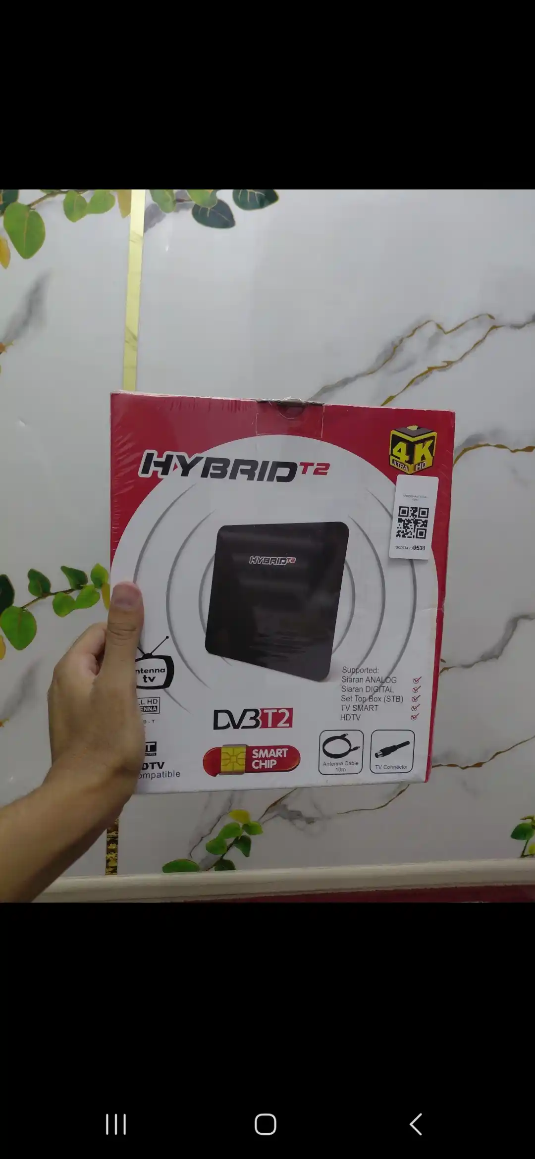 Антенна для телевизора DVB-T2 FULL HD HYBRID