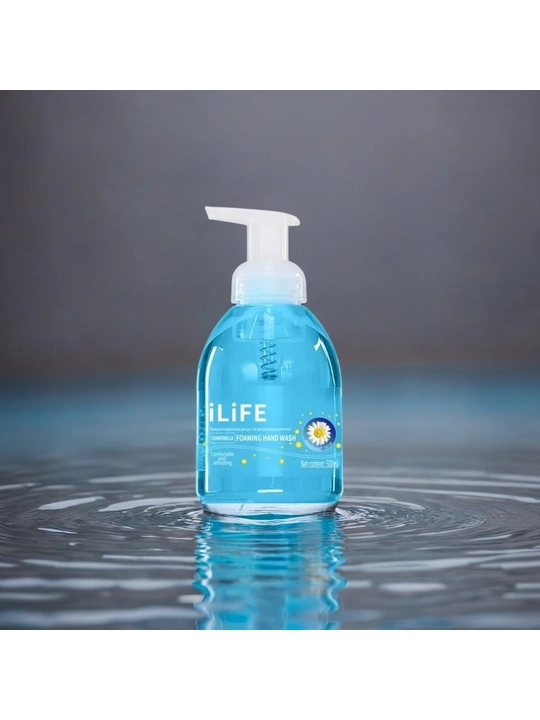 ILiFE moychechakli qo‘l uchun suyuq ko‘pikli sovun, 500 ml