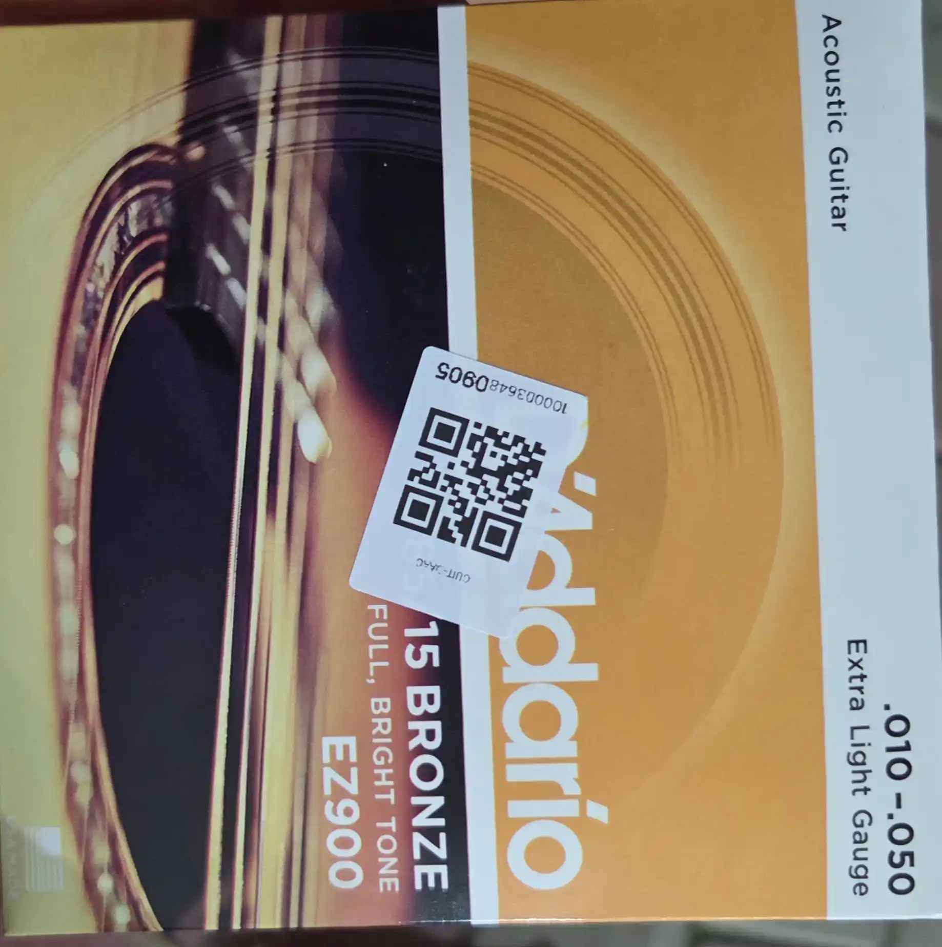 Струны для акустической гитары Даддарио D'ADDARIO EZ900