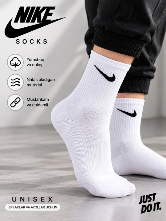 Erkakalar va ayollar uchun uzun sport paypoqlari, 35-45 - 