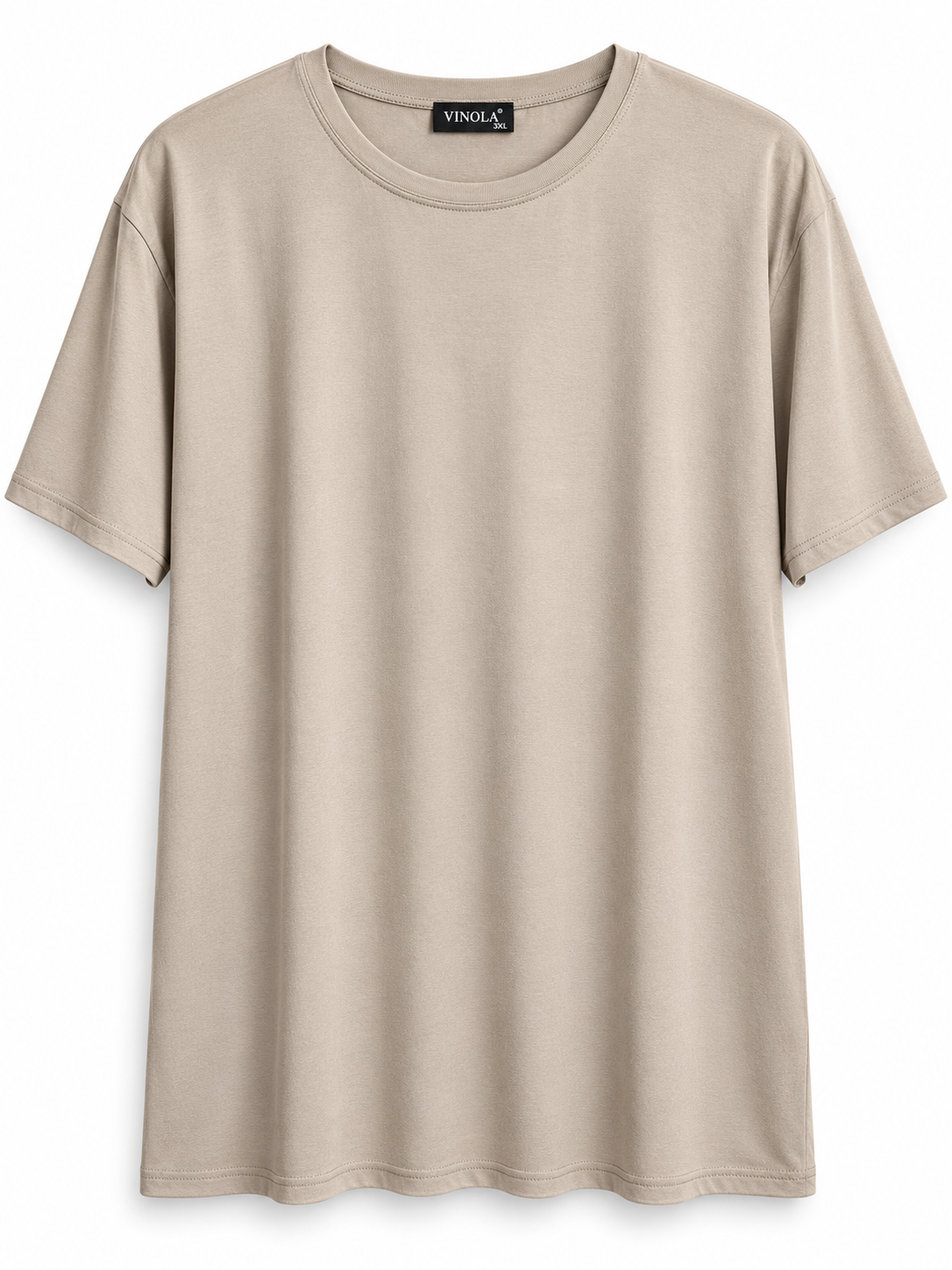 Женская базовая футболка VINOLA больших размеров, 2XL–3XL, Турция - 