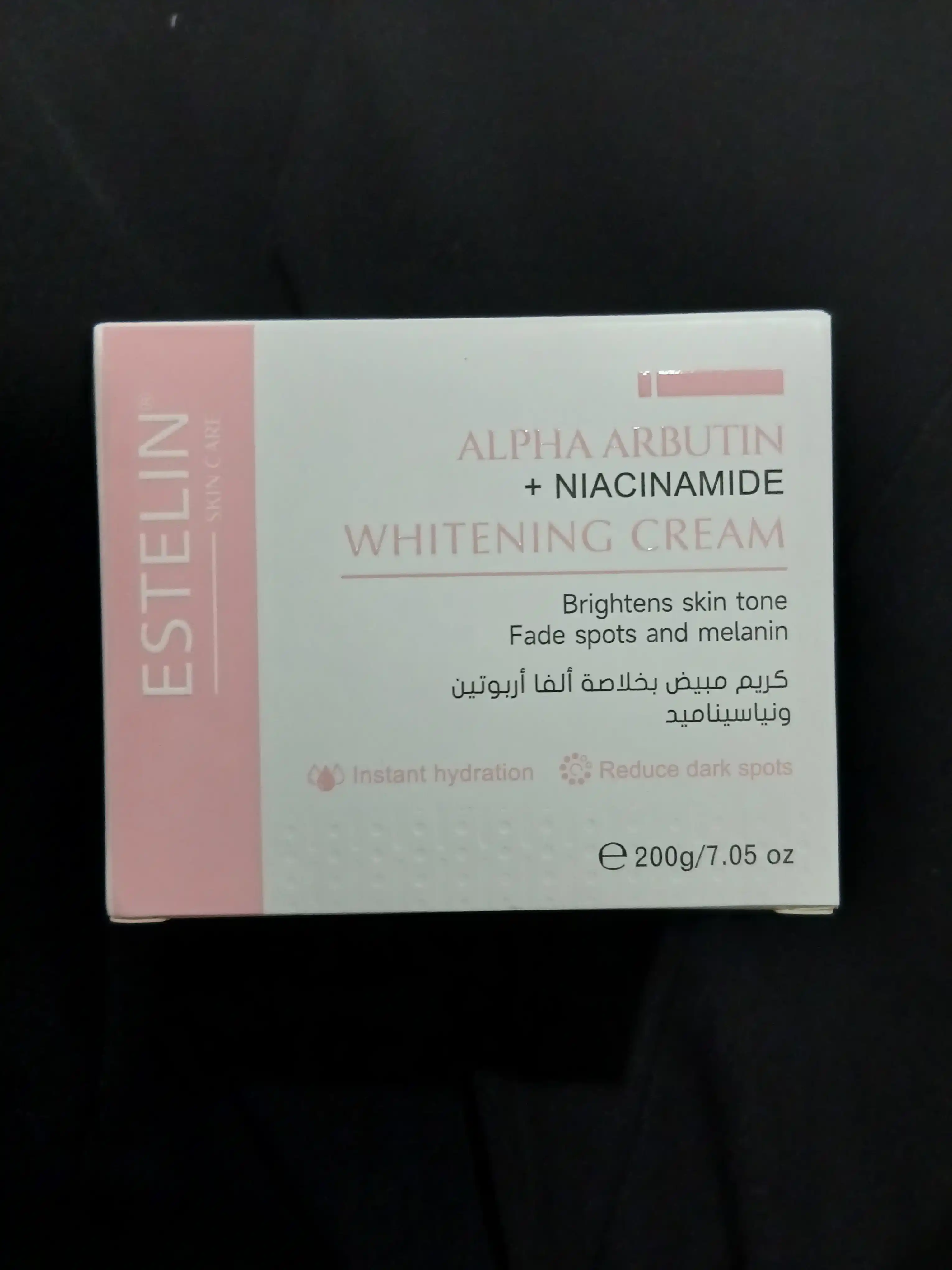 Estelin alfa-arbutin va niatsinamidli pigment dog‘lariga qarshi yuz kremi, 200 g