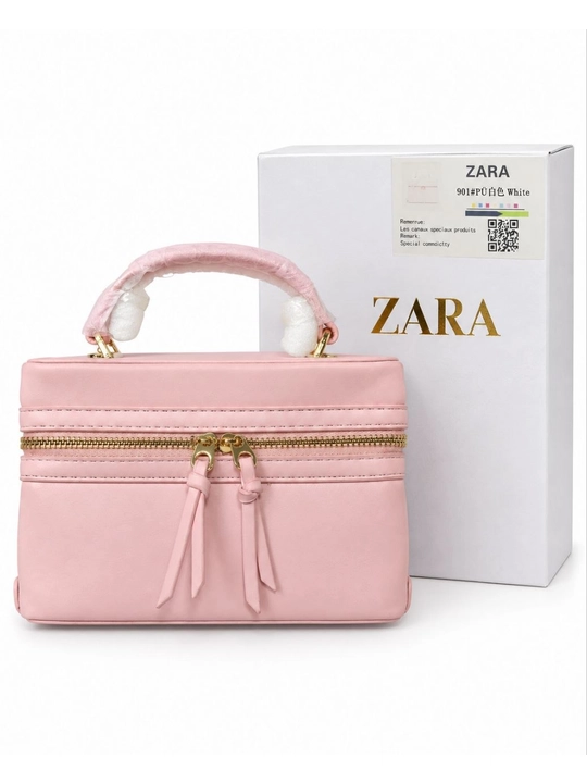 Женская сумка на плечо ZARA, модель кросс-боди для работы и учебы - 