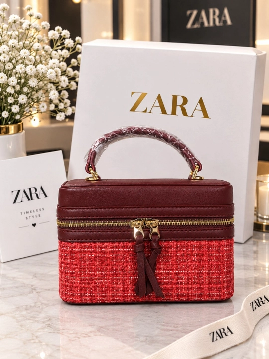 Женская сумка на плечо ZARA, модель кросс-боди для работы и учебы