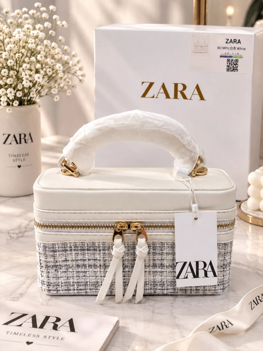 Женская сумка на плечо ZARA, модель кросс-боди для работы и учебы - 