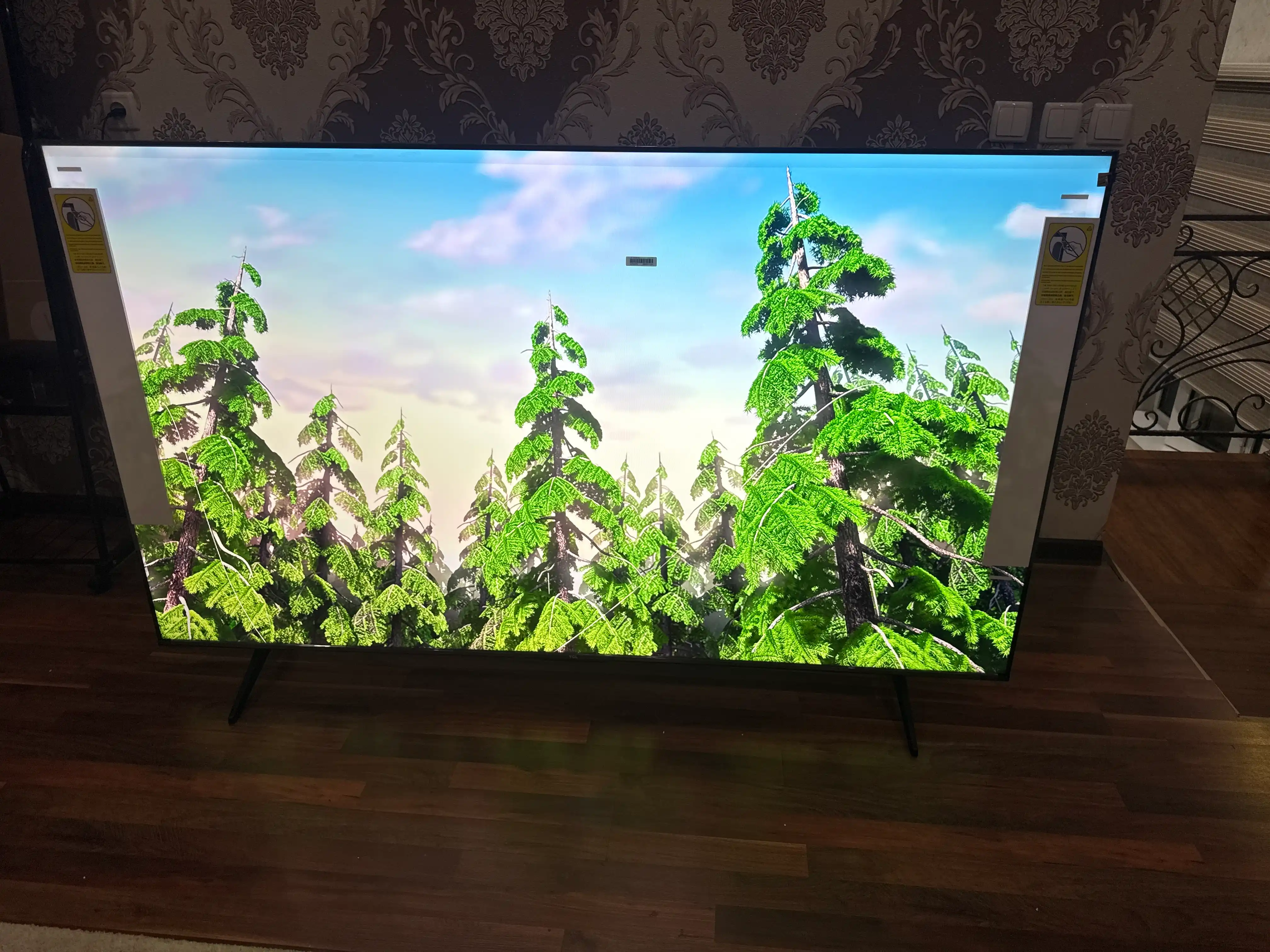 Телевизор TCL QLED 4K Смарт ТВ 75", голосовое управление, Dolby Atmos