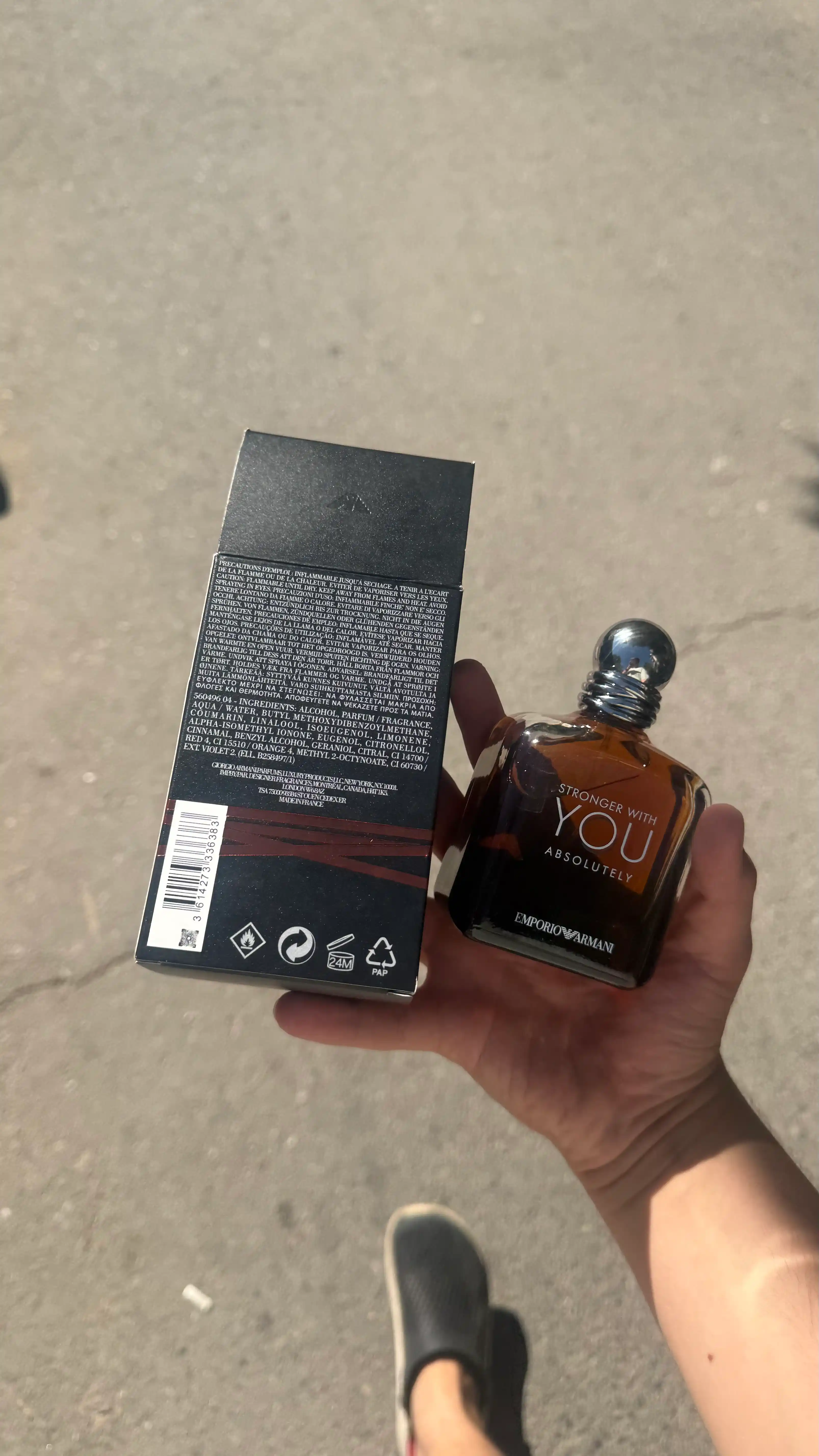 Erkaklar duxisi Giorgio Armani Stronger With You Absolutely 100 ml