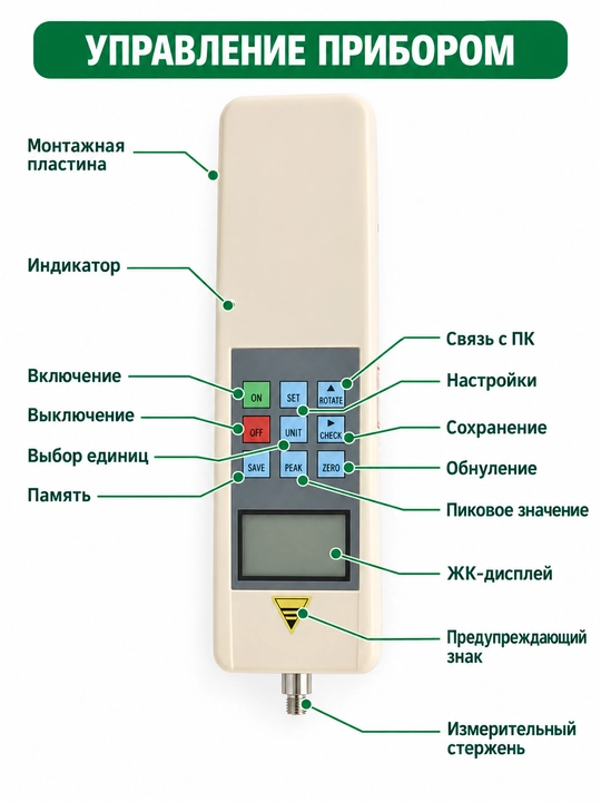 Твердомер, Плотномер почвы TYD-2