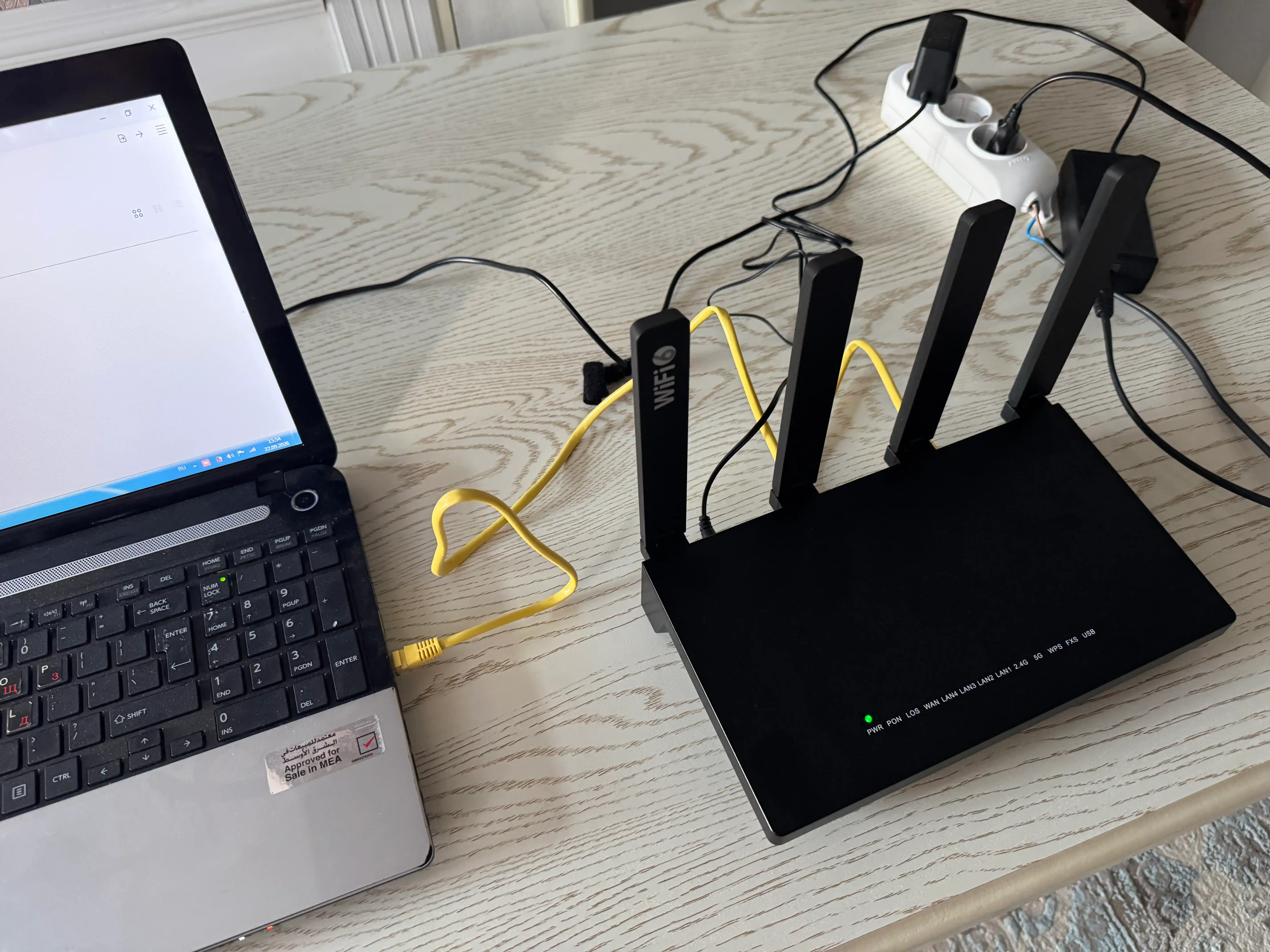 GPON роутер Wi-Fi 6 AX3000, для Uztelecom и всех провайдеров